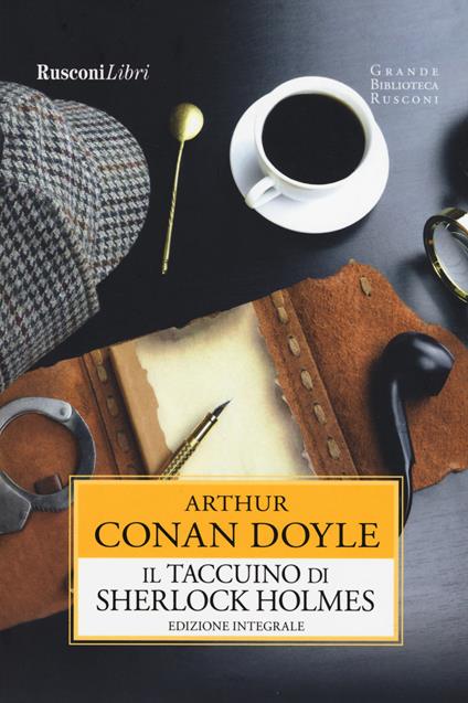 Il taccuino di Sherlock Holmes - Arthur Conan Doyle - copertina