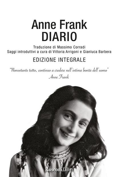 Diario. Ediz. integrale - Anne Frank,Massimo Corradi - ebook
