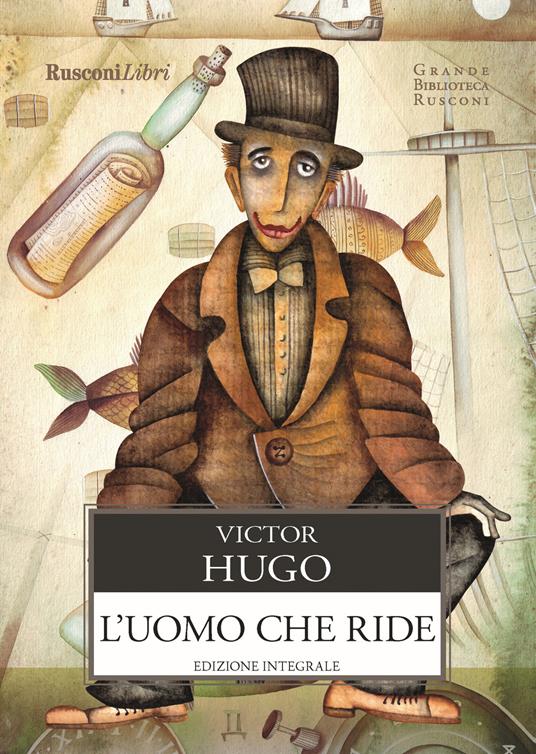 L' uomo che ride - Victor Hugo - copertina