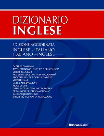 Dizionario inglese - copertina