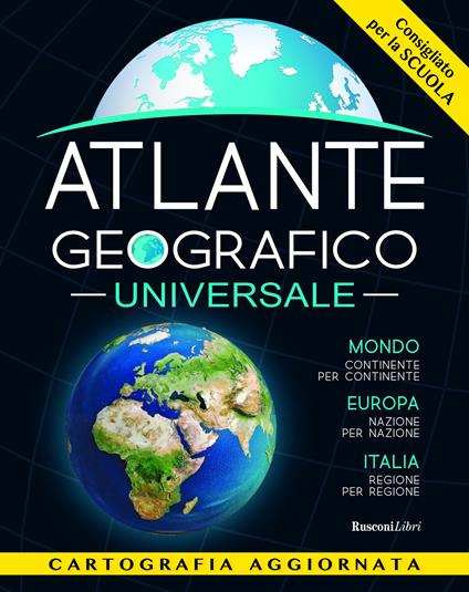 Atlante geografico universale - copertina