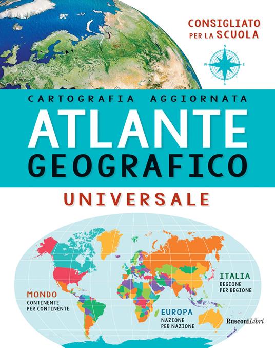 Atlante geografico universale - copertina