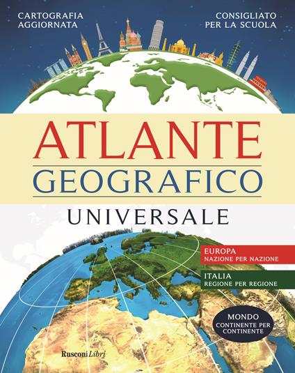 Atlante geografico universale - copertina