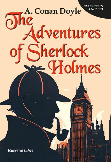 The adventures of Sherlock Holmes - Arthur Conan Doyle - copertina