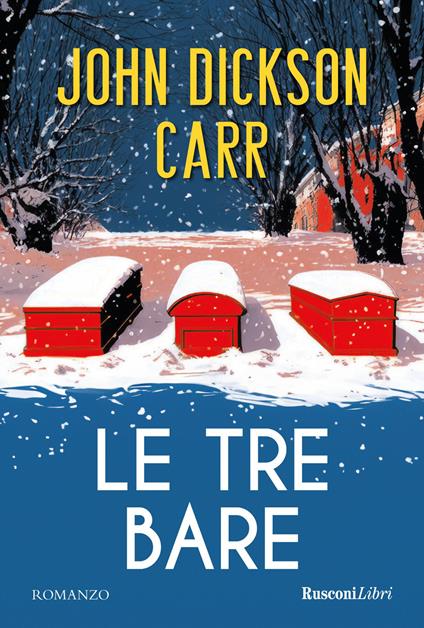 Le tre bare - John Dickson Carr - copertina