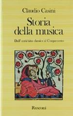 Storia della musica. Dall'antichità classica al Cinquecento