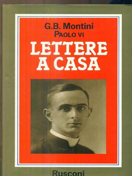 Lettere a casa (1919-1943) - Paolo VI - copertina