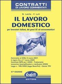 Il lavoro domestico - Nereo Latilla,Fabio Lulli - copertina