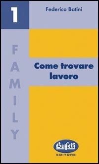  Come trovare lavoro -  Federico Batini - copertina