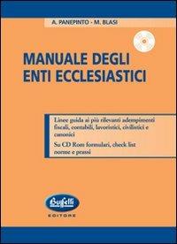 Manuale degli enti ecclesiastici - A. Panepinto,M. Blasi - copertina
