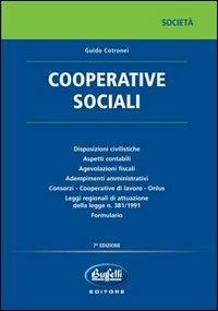  Cooperative sociali -  Guido Cotronei - copertina