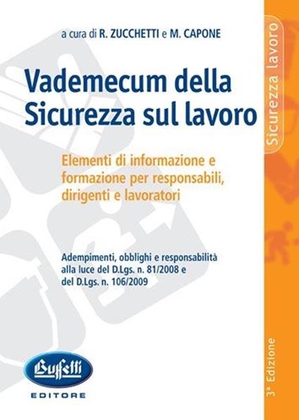  Vademecum della sicurezza sul lavoro - copertina