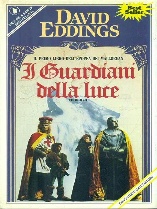 I guardiani della luce - David Eddings - copertina