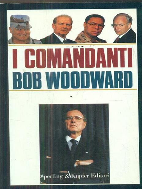 I comandanti - Bob Woodward - copertina