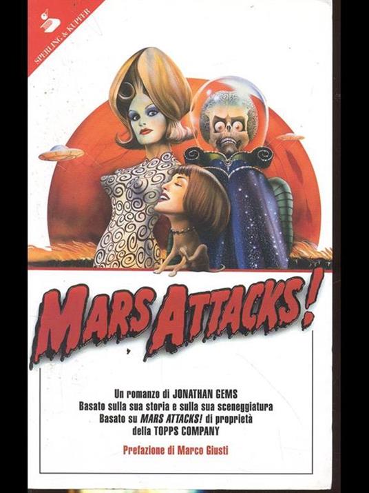 Mars attacks! - Jonathan Gems - copertina