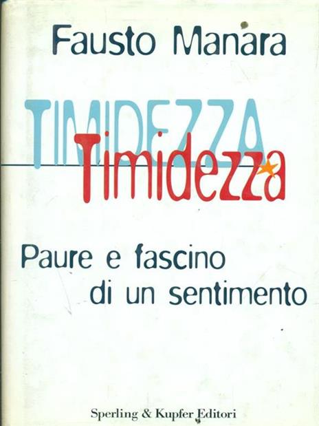 Timidezza - Fausto Manara - copertina
