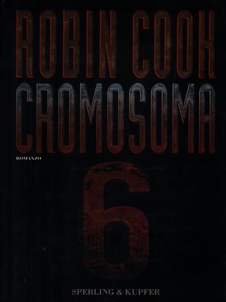 Cromosoma - Robin Cook - copertina
