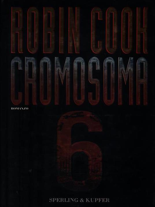 Cromosoma - Robin Cook - copertina