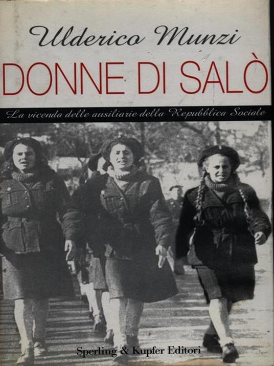 Donne di Salò - Ulderico Munzi - copertina