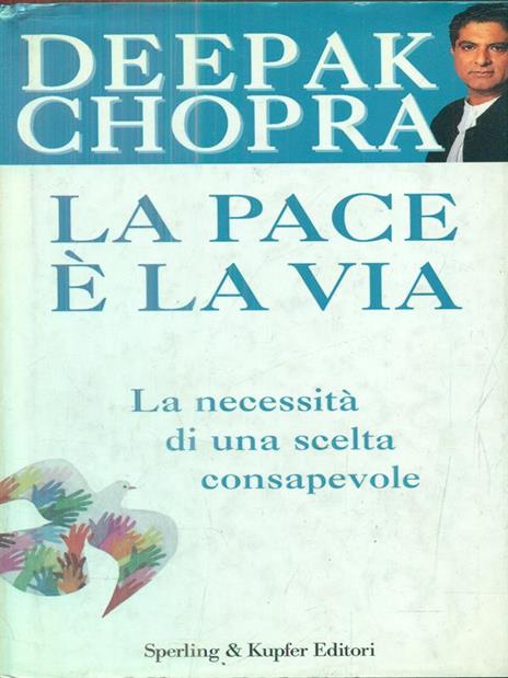 La pace è la via - Deepak Chopra - copertina