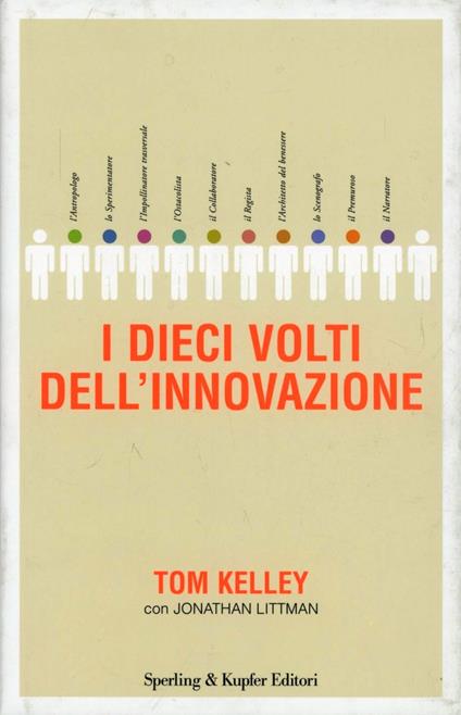 I dieci volti dell'innovazione - Tom Kelley,Jonathan Littman - copertina