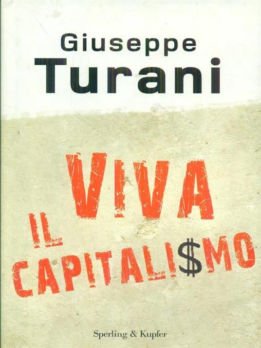 Viva il capitalismo - Giuseppe Turani - copertina