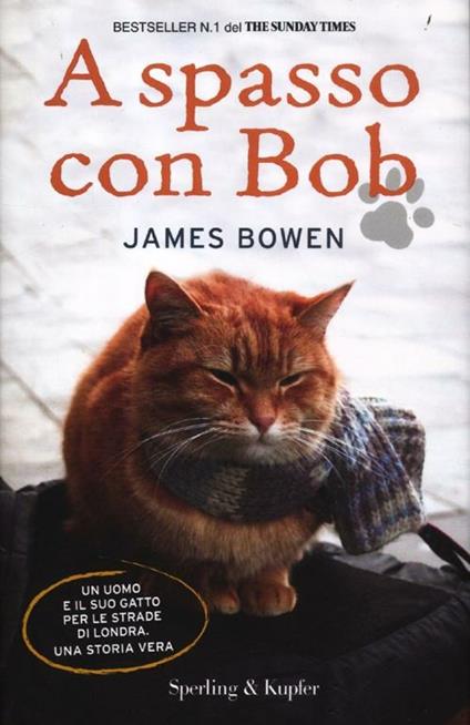 A spasso con Bob - James Bowen - copertina