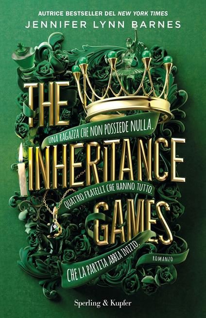 The Inheritance Games. Ediz. italiana - Jennifer Lynn Barnes - copertina