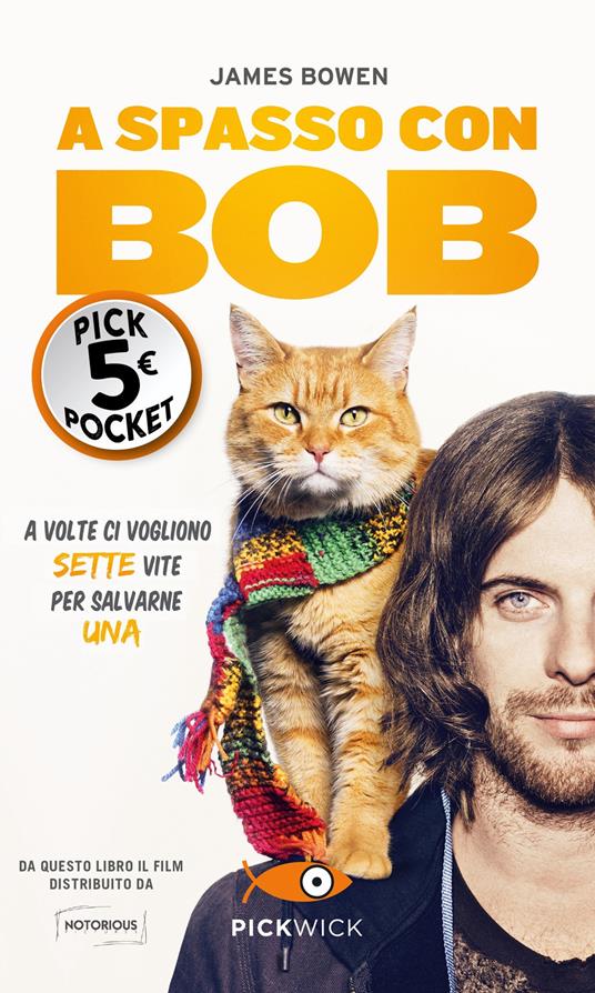 A spasso con Bob - James Bowen - copertina