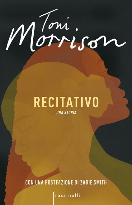 Recitativo. Una storia - Toni Morrison - copertina
