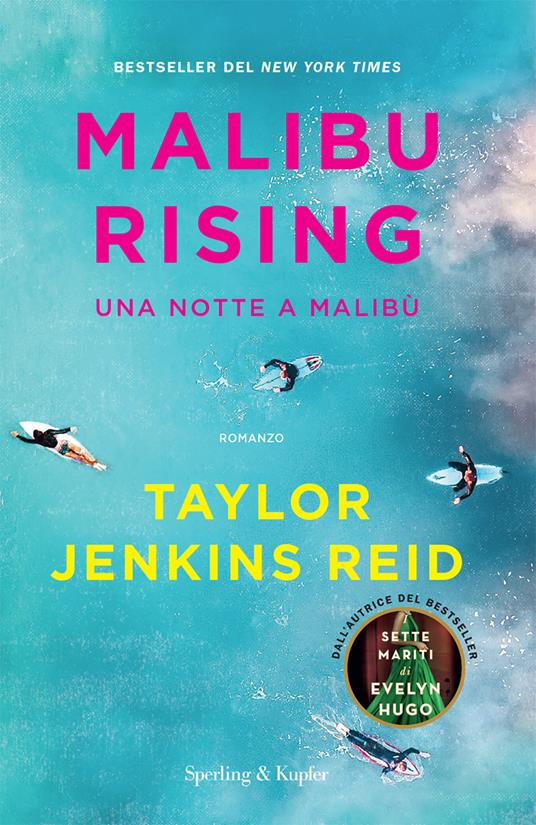 Malibu rising. Una notte a Malibù - Taylor Jenkins Reid - copertina