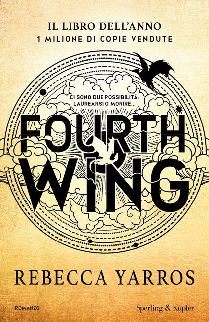 Fourth Wing - Rebecca Yarros - copertina
