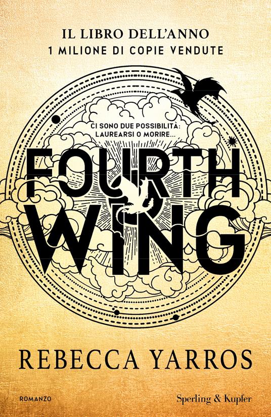 Fourth Wing - Rebecca Yarros - copertina