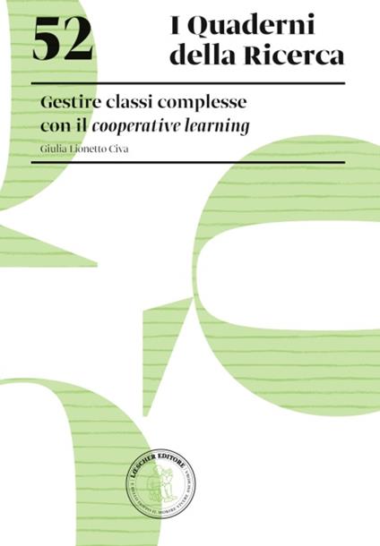 Gestire classi complesse con il cooperative learning - Giulia Lionetto Civa - copertina