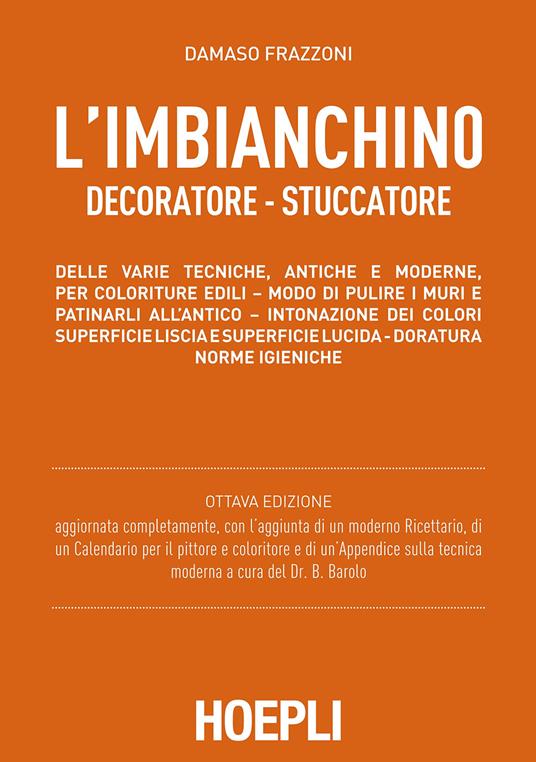 L'imbianchino decoratore stuccatore - D. Frazzoni - copertina