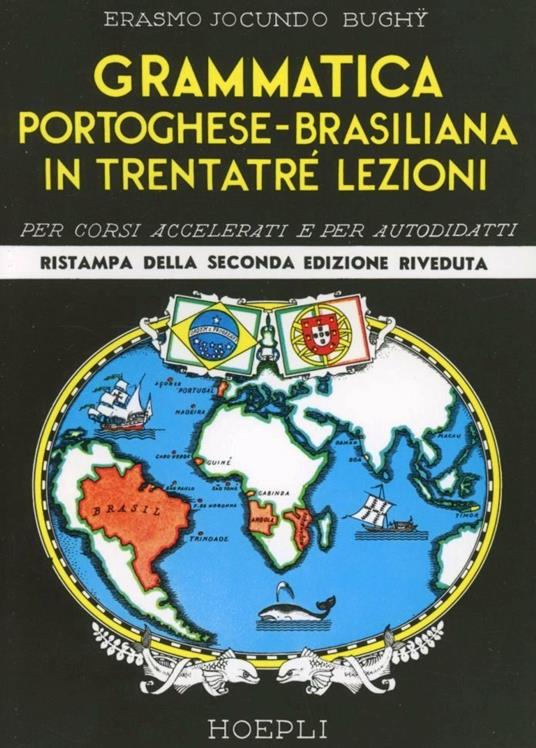 Grammatica elementare portoghese-brasiliana - Erasmo J. Bughÿ - copertina