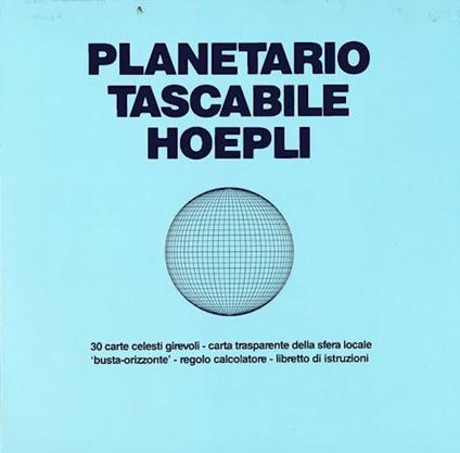 Planetario tascabile Hoepli - copertina