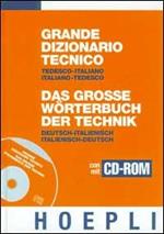 Grande dizionario tecnico tedesco-italiano, italiano-tedesco. Con CD-ROM