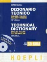 Dizionario tecnico inglese-italiano, italiano-inglese. Con CD-ROM - Giorgio Marolli - copertina