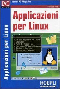  Applicazioni per Linux -  Roberto Butti - copertina