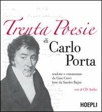 Trenta poesie. Con 2 CD Audio - Carlo Porta - copertina