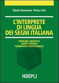 L'interprete di lingua dei segni italiana - Valeria Buonomo - copertina
