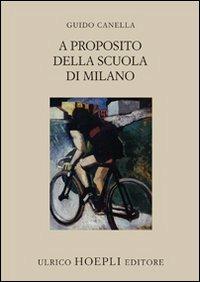 A proposito della scuola di Milano - Guido Canella - copertina