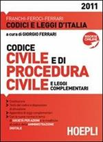  Codice civile e di procedura civile 2011