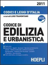 Codice di edilizia e urbanistica. Con aggiornamento online - copertina
