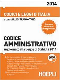 Codice amministrativo 2014. Aggiornato alla Legge di Stabilità 2014 - copertina