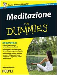 Meditazione For Dummies - Stephan Bodian - copertina