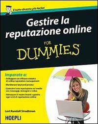 Gestire la reputazione online For Dummies - Lori Randall Stradtman - copertina