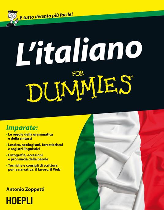 L' italiano For Dummies - Antonio Zoppetti - copertina