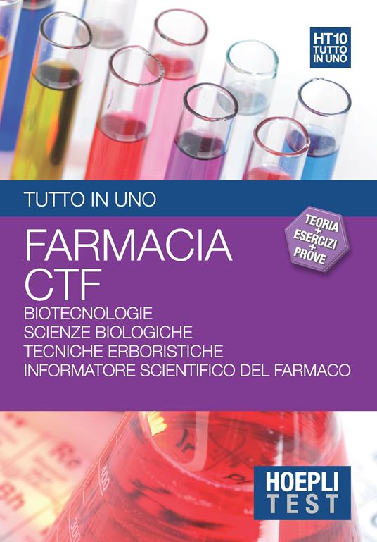Hoepli test. Tutto in uno. Farmacia CTF - copertina